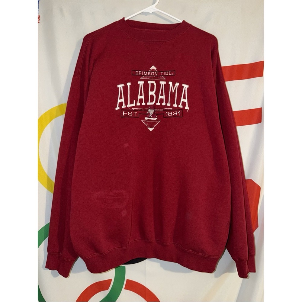 Vintage Cadre Athletic Alabama Crimson Tide Sweatshirt XL Crewneck Football